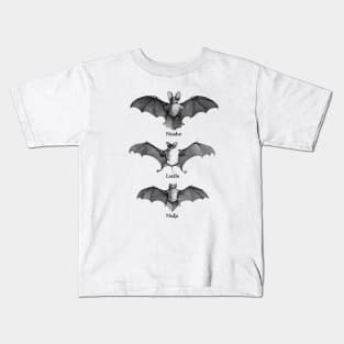 Vintage Vampire Bats Kids T-Shirt